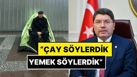 Yılmaz Tunç'un Adalet Nöbetine Başlayan Mahmut Tanal Yorumu Gündem Oldu: "Çay Söylerdik Yemek Söylerdik"