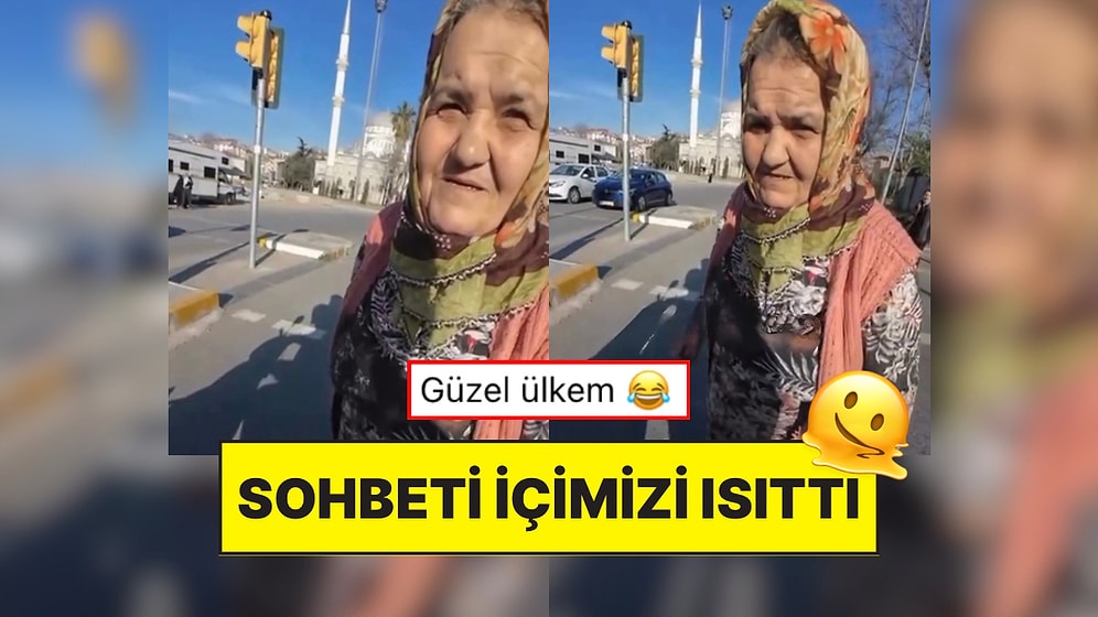 Trafikte Motor Süren Kadın Bir Şoförle Denk Gelen Teyzenin Sohbeti Gülümsetti