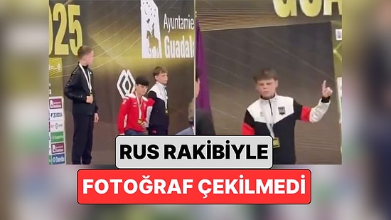 Gençlik Karate Ligi'nde Bronz Madalya Kazanan Ukraynalı Sporcu Rus Rakibi ile Fotoğraf Çekilmeyi Reddetti