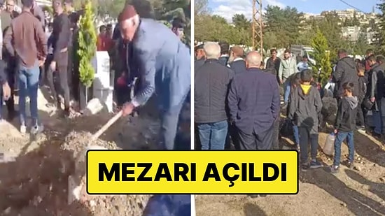 Mezardan Ses Geldiği İddiası Siirt’i Ayağa Kaldırdı: Definden Bir Gün Sonra Mezar Açıldı