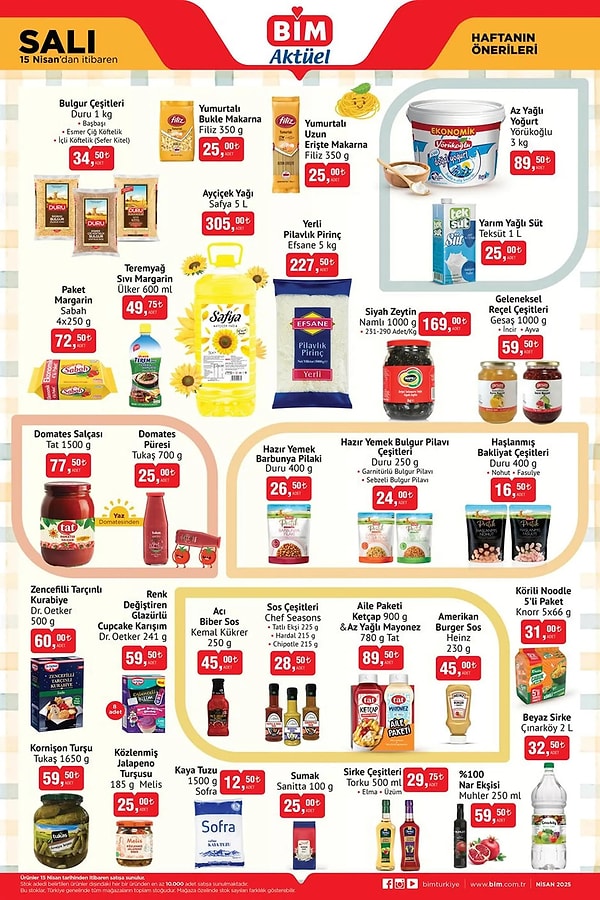 Safya Ayçiçek Yağı 5 Litre 305 TL