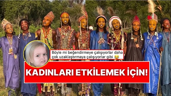 Afrika’daki Bir Kabilenin Erkeklerinin Kadınları Etkilemek İçin Yaptığı İlginç Hareketler