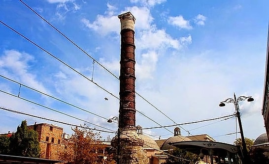 Discover the Ancient Column of Cemberlitas: A Roman Monument in Istanbul