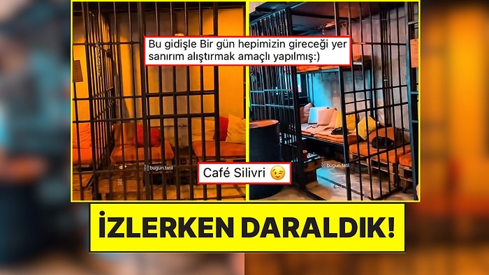 İstanbul’un Hapishane Konseptli Kafesinden Görüntüler İzlerken Ruhumuzu Daralttı