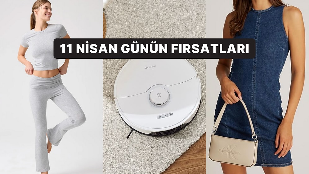 Bugün İndirimde Neler Var? Calvin Klein Çantalardan Roborock Robot Süpürgeye 11 Nisan 2025 Günün Fırsatları
