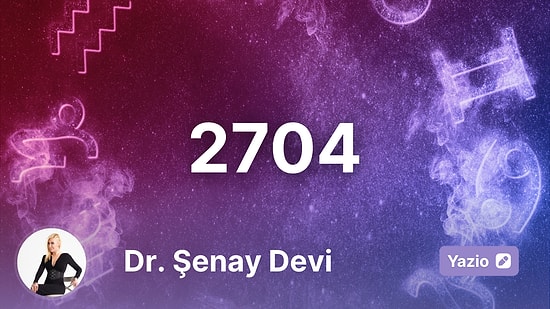 14 Nisan 20 Nisan Haftanın Sayı Sekansı 2704