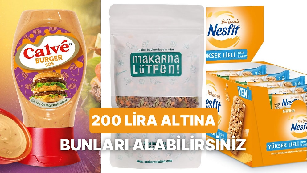 BİM'e Gelse de Alsak Diye Beklediğiniz 200 TL Altı Gıda Ürünleri