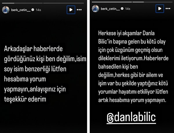 İşte o paylaşım: