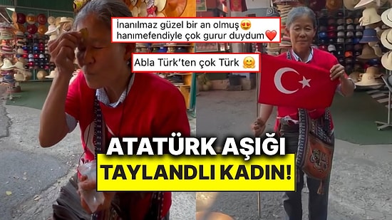Bir Gezgin Tayland’da Esnaflık Yapan Türkiye ve Atatürk Aşığı Kadınla Sohbetini Paylaştı