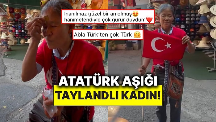 Bir Gezgin Tayland’da Esnaflık Yapan Türkiye ve Atatürk Aşığı Kadınla Sohbetini Paylaştı