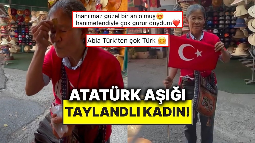 Bir Gezgin Tayland’da Esnaflık Yapan Türkiye ve Atatürk Aşığı Kadınla Sohbetini Paylaştı