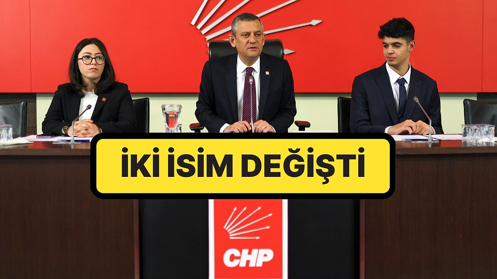 CHP MYK Üyeleri Belli Oldu: İki İsim Değişti