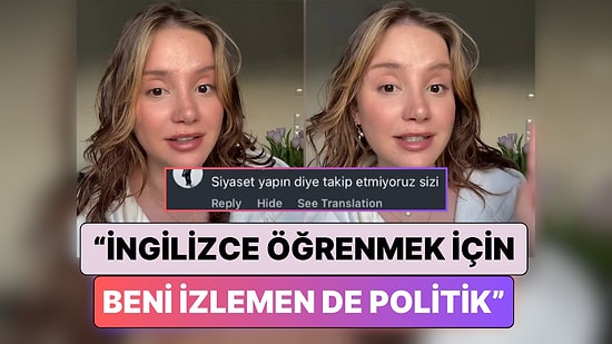 Bir İngilizce Öğretmeni Kendisine "Siyaset Yapma" Diyen Takipçisine İngilizce Öğrenimi Üzerinden Cevap Verdi