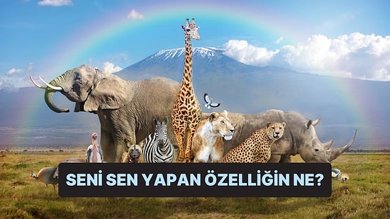 Bir Hayvan Seç Seni Sen Yapan Özelliği Söyleyelim!
