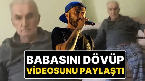 Ünlü Rapçi Sansar Salvo Babasına Şiddet Uyguladığı Anların Videosunu Sosyal Medyadan Paylaştı