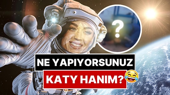 11 Dakikası Yetti: Uzaya Çıkıp Geri Gelen Katy Perry'den "Memleketime Kurban" Hareketi!