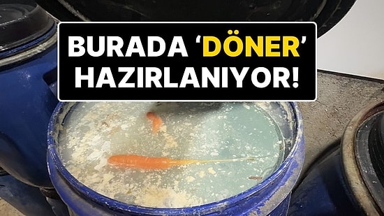 Döner İmalathanesindeki Denetimde Ortaya Çıkanlar Mide Bulandırdı