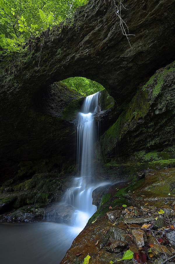2. Delikli Kaya Waterfall - Artvin