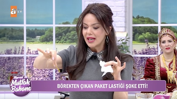 El lezzeti ve tezgah başındaki maharetlerini sergileyen gelinlerin yarıştığı Mutfak Bahane'nin son bölümünde hiç beklenmedik tatsız bir olay yaşandı.