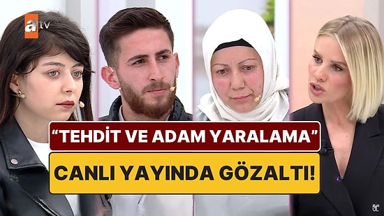 Engelli Nişanlısının Annesini Hamile Bırakmıştı: Esra Erol'da Programında Damatla Kayınvalide Gözaltına Alındı