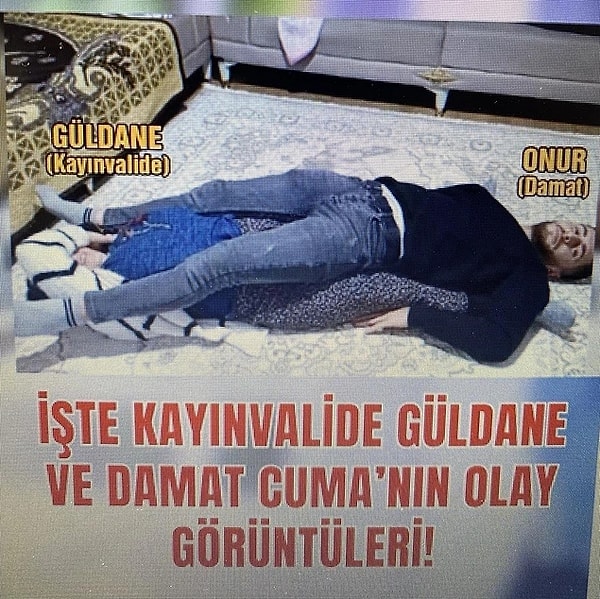 8. Esra Erol'da programındaki kayınvalide ve damadın görüntüleri sosyal medyaya sızdı.