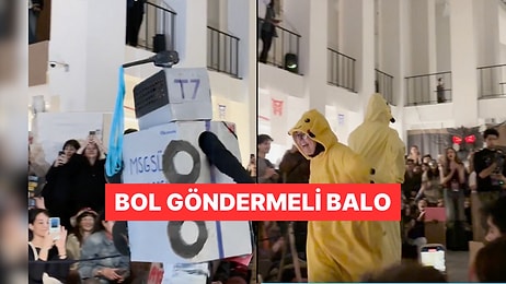 TOMA Adam, Pikachu, Mahmut Tanal Cosplay... Mimar Sinan Güzel Sanatlar Üniversitesi'nden "Direniş Balosu"
