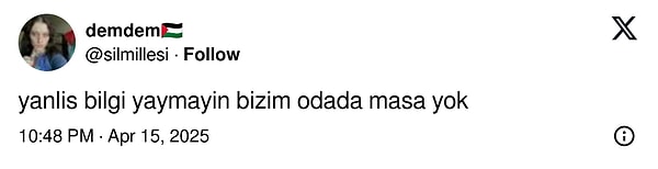Masası olmayan odaları varlığı da öğrenildi.