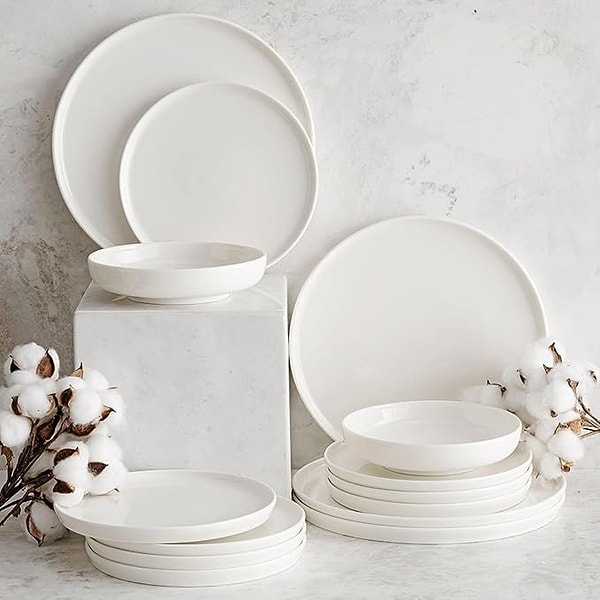 Mudo Concept Ephesus White Pasta Tabağı Seti