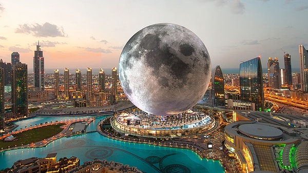 Dolunay'ın birebir kopyası Dubai'de tatil köyü olarak inşa edilecek.