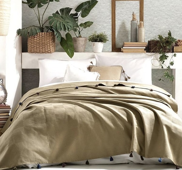 Reyo Home Çift Kişilik Yatak Örtüsü