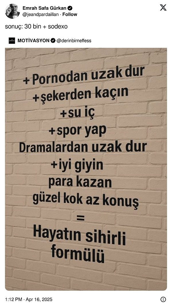 Alın size motivasyon!