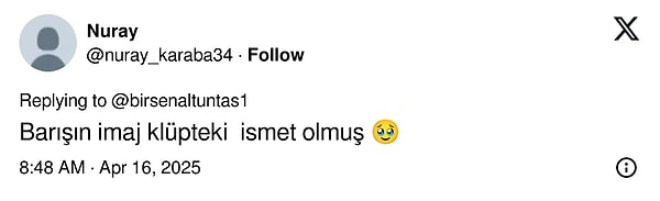 Sosyal medya kullanıcıları da Barış Arduç ve Tuba Büyüküstün'ün uyumlarına yönelik yorumlarda bulundu.