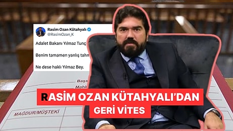 Hakkında Yalan Haberden Soruşturma Açılan Rasim Ozan Kütahyalı'dan Geri Adım