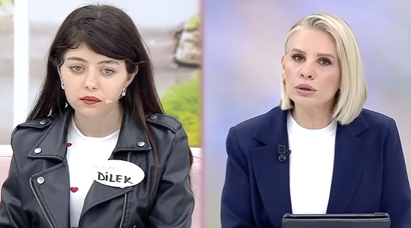 Zihinsel engelli olan Dilek, nişanlısı ve annesinin kaçtığını söyleyerek Esra Erol'un kapısını çaldı.