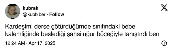 Kalemliğinde uğur böceği besleyenler,