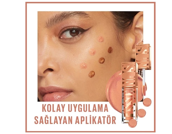 Maybelline New York Sunkisser Likit Allık