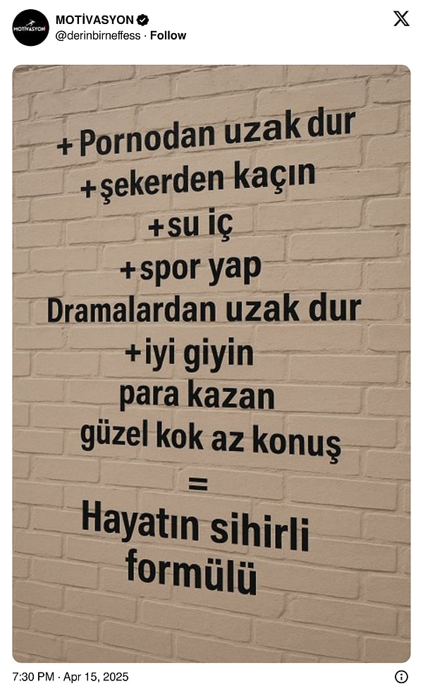 Paylaşım şu şekilde; Görseli