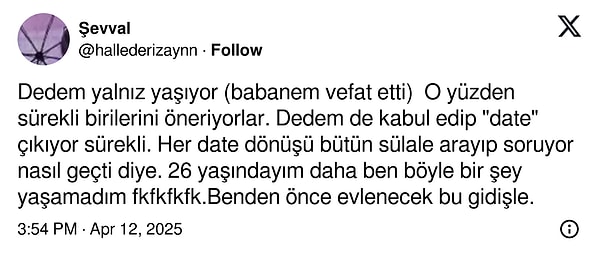Bir date meselesi...