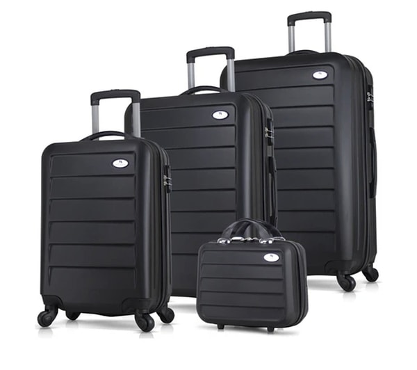 8. Hepsiburda'da bugün! My Valice Ruby Abs 4'Lü Travel Valiz Seti Siyah