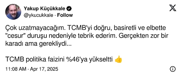 "Zor bir karar ama gerekliydi..."