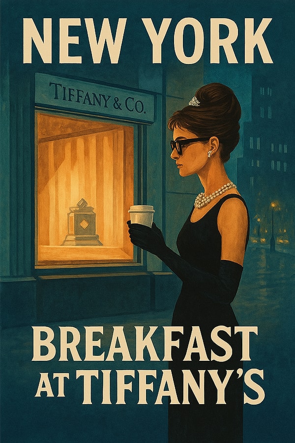 3. New York – Breakfast at Tiffany’s