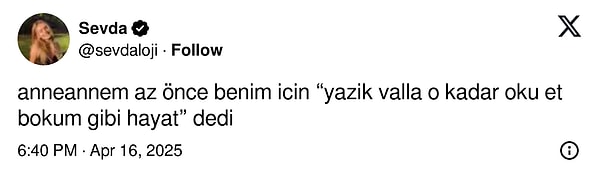 Tecrübe konuşmuş.