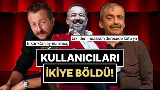 Ata Demirer'in Sırrı Süreyya Önder ve Erkan Can'ın Taklidini Yaptığı Anlar X Kullanıcılarını İkiye Böldü!