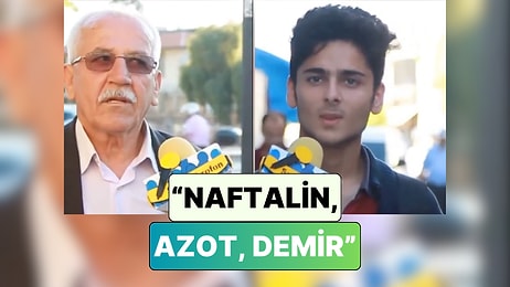 Bir Sokak Röportajında "Maddenin 3 Hali Nedir?" Sorusuna Gelen Her Bir Cevap Ayrı Ayrı Beyninizi Yakacak