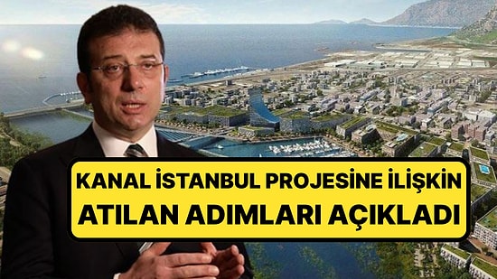 Ekrem İmamoğlu Cezaevinden Kanal İstanbul Projesini İfşa Etti: ''24 Bin Konutun İnşaatını Başlattılar"