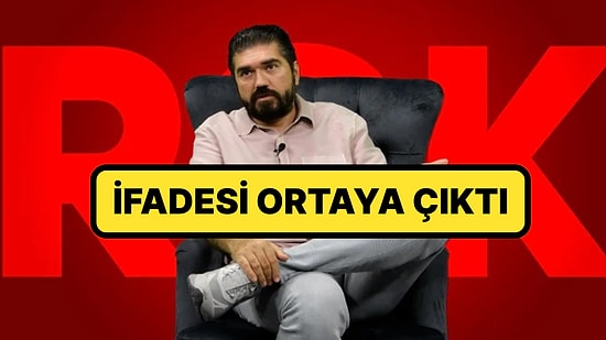 Serbest Bırakılan Rasim Ozan Kütahyalı'nın İfadesi Ortaya Çıktı: ''Çok Üzgün ve Pişmanım''