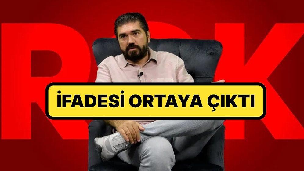 Serbest Bırakılan Rasim Ozan Kütahyalı'nın İfadesi Ortaya Çıktı: ''Çok Üzgün ve Pişmanım''