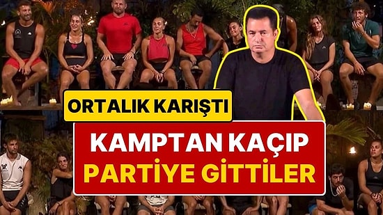 Survivor’da Kural İhlali: Kamptan Çıkıp Partiye Gittiler! Survivor’da Almeda ve Pınar’a Sürgün Adası Cezası