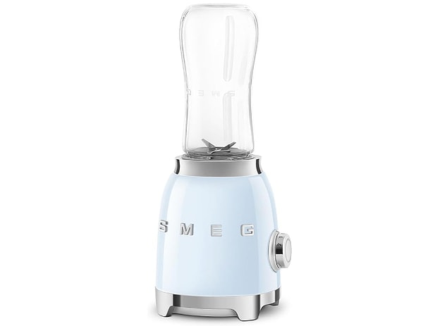 SMEG 50's Style Pastel Mavi Kişisel Blender