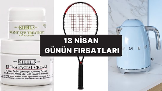 Bugün İndirimde Neler Var? Smeg Ürünlerinden Kiehl's Markasının Kremlerine 18 Nisan 2025 Günün Fırsatları